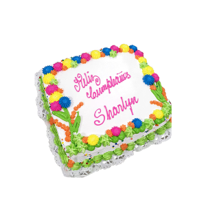 Cake plancha cumpleaños